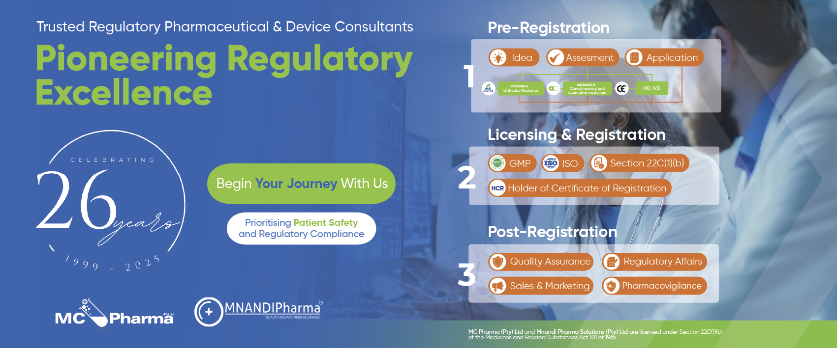 MC Pharma Celebrates 26 Years of Regulatory Excellence as Silver Sponsor at SAPHEX 2025